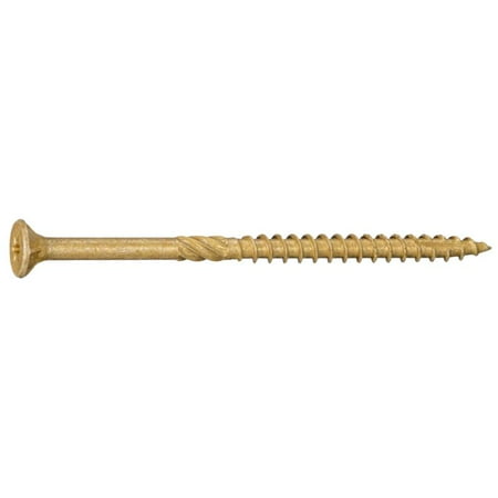 

10 x 3-1/2 Star Drive Tan Deck Saberdrive Screws 25 lb. Tub (1358 pcs.)