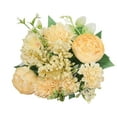 thumbnail image 2 of Limei Artificial Flowers 13", Silk Flower Peony Bouquets, Fake Flowers Roses Decoration, Faux Floral Arrangements for Wedding Home Decor, 2 of 7