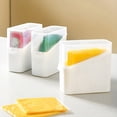 thumbnail image 5 of Contenedor Almacenamiento Rebanadas Queso,Soporte para Rebanadas de Queso, Caja Organizadora de Bolsas de Té, Caja Hermética para Mantener Alimentos, Contenedor Transparente, 5 of 5