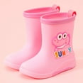 thumbnail image 2 of Otqutp Children's Rain Boots Boys Baby Rain Boots Girls Students Children's Sea Hunting Toddler Outdoor Water Shoes, 2 of 7