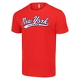 thumbnail image 2 of Men's Starter Red New York Giants Tailsweep T-Shirt, 2 of 3