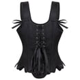 thumbnail image 5 of NTACZA Womens Tank Tops Summer Cropped Scoop Neck Casual Slim Sleeveless Going Out Tops, 5 of 7