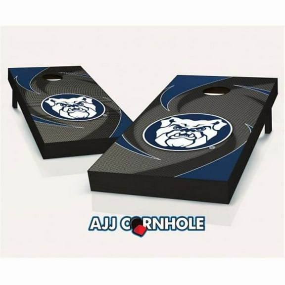 AJJCornhole 110-ButlerSwoosh Butler Bulldogs Swoosh Theme Cornhole Set with Bags - 8 x 24 x 48 in.