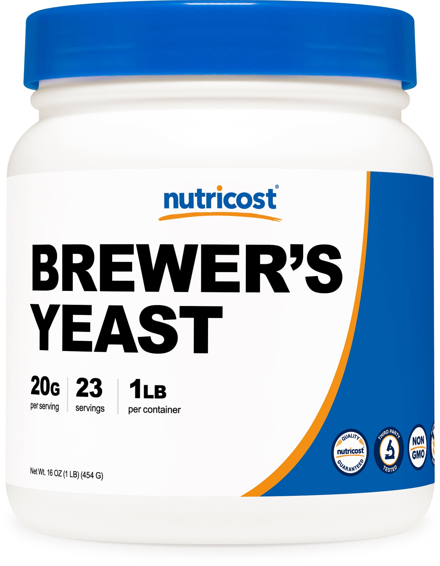 Nutricost Brewer’s Yeast 16oz - 20 Grams per Serving, Powder - Non-GMO