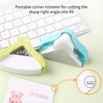 thumbnail image 4 of KW-triO Corner Rounder Punch R5mm Round Corner Trimmer Cutter for Card Photo Paper Laminating, 4 of 8