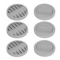 thumbnail image 3 of Keenso 6PCS Rubber Furniture Pads Stoppers Floor Protector for Bed Office Chair Cabinet Sofa Closet Wheels, 3 of 7