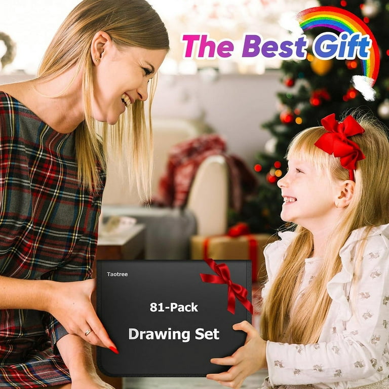  Drawing Set for Kids Ages 8-12 - Drawing Kit with 41pcs of Drawing  Supplies - Sketchbook 9”x12” 100 pages and Portable Drawing Pencil Case -  Kids, Teens, and Adults : Arts, Crafts & Sewing
