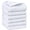 White, variant on Fingercraft Kitchen Towels, 100% Natural Cotton Waffle Dish Towel, Set of 6 Multi-Purpose Kitchen Cloth Very Soft Highly Absorbent Tea Towels for Home and Kitchen 18 X 28 inch White