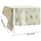thumbnail image 3 of Vintage Floral PVC Tablecloth - Waterproof Oilproof Plastic Table Cover For Kitchen Dining Table Desk Coffee Table With Lace Patterns Clean Tablecloth, 3 of 6