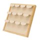 thumbnail image 3 of Soporte para Exhibición de , Organizador , Soporte Organizador de Madera para Exhibición de Artesanías, Vitrina de Tocador, Ventana de T Blanco Yinane Titular de la exhibición de la joyería, 3 of 8