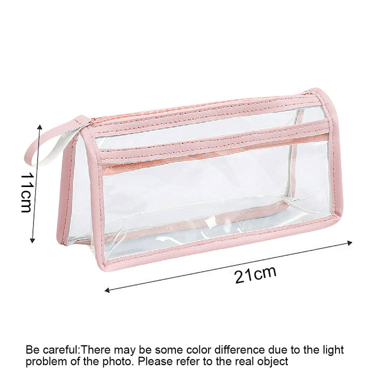 Silicone Pencil Case, Waterproof Silicone Cosmetic Bag, Pencil Bag,  Multifunctional Pencil Case Aesthetic, Zipper Storage Bag (Black)