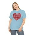 thumbnail image 2 of Familyloveshop LLC Women's Red Heart Love Shirt, Valentine's Day Graphic T-Shirt, Glitter Heart Sweatshirt, Valentine's Day Mommy, Sparkling Heart Shirt, 2 of 9