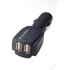 Dual USB Car Charger 2A Black