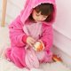 thumbnail image 1 of Kigurumi-Pijamas de dibujos animados para niños y niñas, ropa de dormir con capucha de Totoro, disfraz para fiesta de navidad, 1 of 4