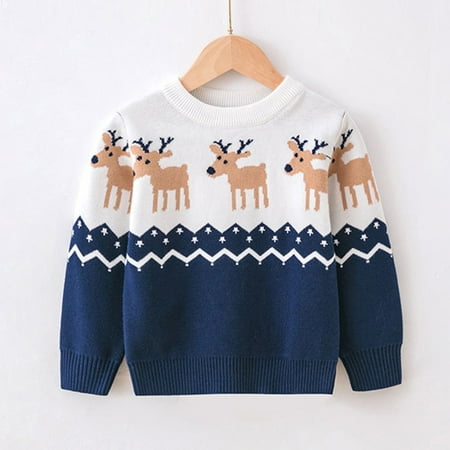 

Baozhu Kids Ugly Christmas Sweater Family Matching Outfits for Holiday Party Knitted Pullover Unisex 100