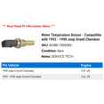 thumbnail image 2 of Water Temperature Sensor - Compatible with 1993 - 1998 Jeep Grand Cherokee 1994 1995 1996 1997, 2 of 2