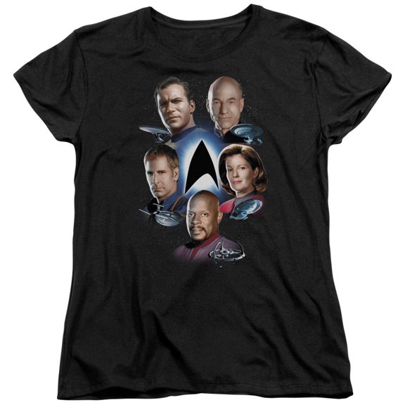 Star Trek Starfleets Finest Women's T-Shirt Black