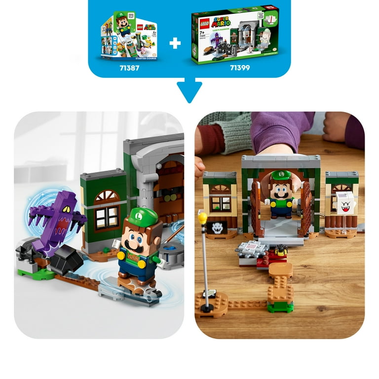 Mario Adventures Lego Luigi Walmart LEGO Super Mario Luigi's