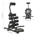 thumbnail image 3 of Demete Foldable Inversion Table, Portable Inversion Table, Lumbar Decompression Table, Yoga Inversion Stool 330 lbs. Weight Capacity, Compact Foldable Back Stretcher, 3 of 14