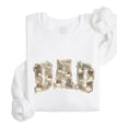thumbnail image 4 of Camo Dad Sweatshirt for Men Hunting Sweatshirt for Father Military Camouflage Crewneck White Sweatshirt Adult Small, 4 of 7