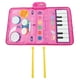 thumbnail image 2 of Alfombrilla Plegable Para Batería De Piano, Colores Brillantes, Portátil, 2 En 1, Alfombrilla Para Batería De Piano, Educación Temprana Para Niños Pequeños Para El Hogar, 2 of 8