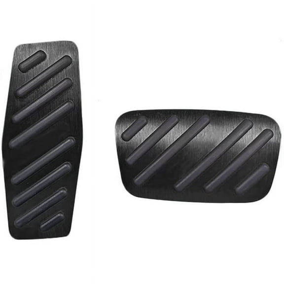 2Pcs Aluminum Alloy Foot Pedal Gas Fuel Brake Pedal Rest Pedal Pads Mat Cover for Chevrolet Blazer 2019 2020 2021 Car Styling