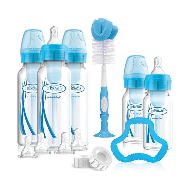 Set de Biberones Dr. Brown's Options + 8 oz- 250 ml y 4 oz - 120 ml 16 Piezas