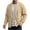 Beige, variant on MXALUOB Men's Cardigan Sweaters Shawl Collar Open Front Long Sleeve Winter Sweater Solid Color Regular Fit Fashion Outerwear for Daily Wear