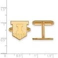 thumbnail image 2 of 14K Yellow Gold 14Ky Logoart University Of Illinois Cuff Link (15 X 14) Made In United States 4y052uil, 2 of 5
