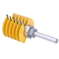 thumbnail image 2 of Dioche Finger Joint Milling Cutter,Woodworking Milling Cutter,8mm Shank Finger Joint Router Bit Woodworking Milling Tenon Joint Cutter, 2 of 8