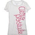 thumbnail image 1 of Camiseta gráfica con cuello redondo Aeropostale para mujer, blanca, mediana Aeropostale  Camiseta gráfica, 1 of 1