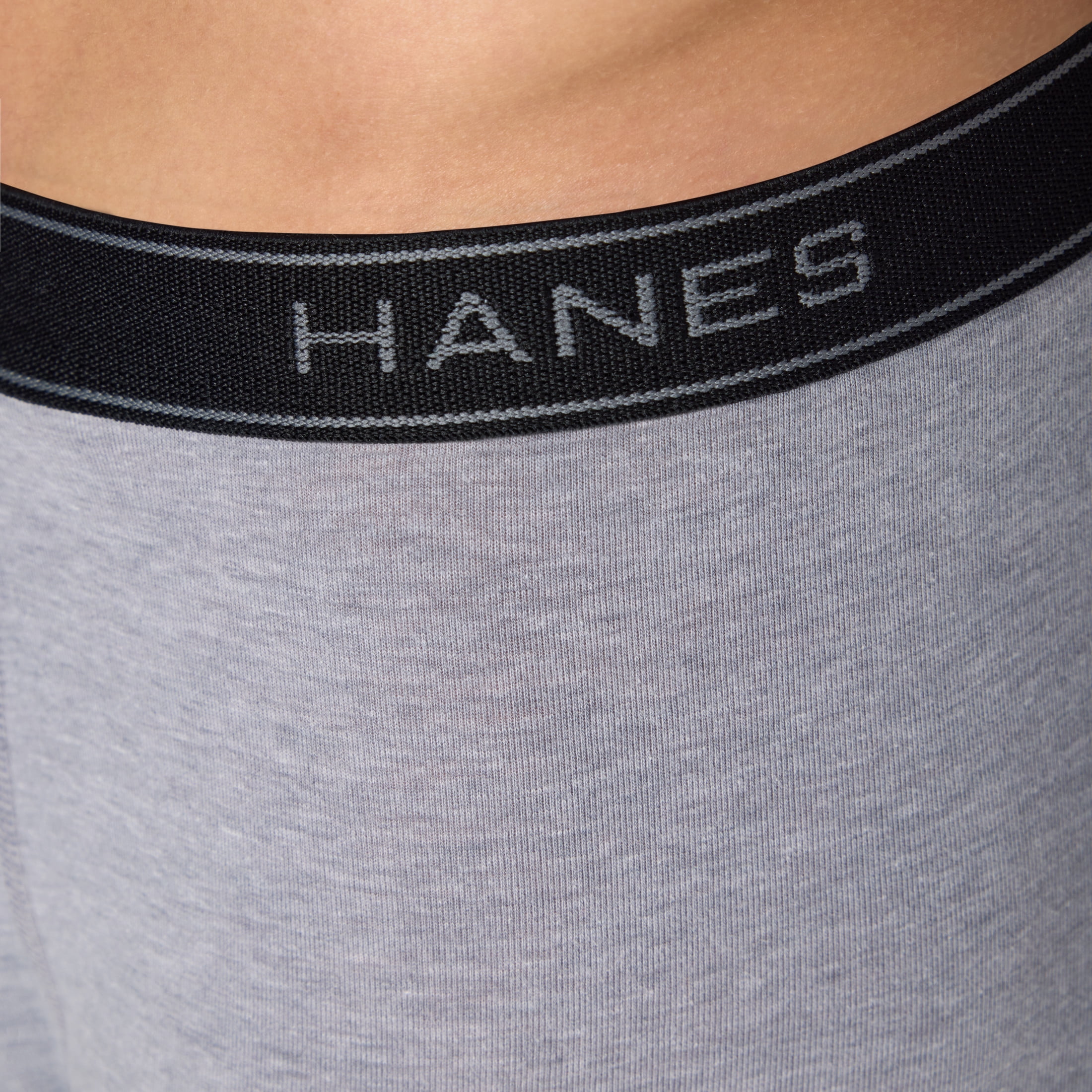 Hanes Mens Underwear Boxer Briefs, 3-Pack, Stretch Underwear for Men, Moisture-Wicking, No Ride Up