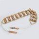 thumbnail image 1 of Wood Erapy Massager Massage Roller Handmade Massage Roller Rope Wooden Massager Tool For Body Muscle Pain Relief, 1 of 4