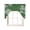 Green, variant on Eastern Leaves Kitchen Swag Valances for Windows, Vintage Red Brown Natural Branches Plants Swag Valances Curtains for Living Room, Rod Pocket Window Treatments for Bathroom, Bedroom, Cafe, 56"x36"