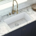 thumbnail image 5 of Ruvati 30-inch Fireclay Undermount / Drop-in Topmount Kitchen Sink Single Bowl, 5 of 8