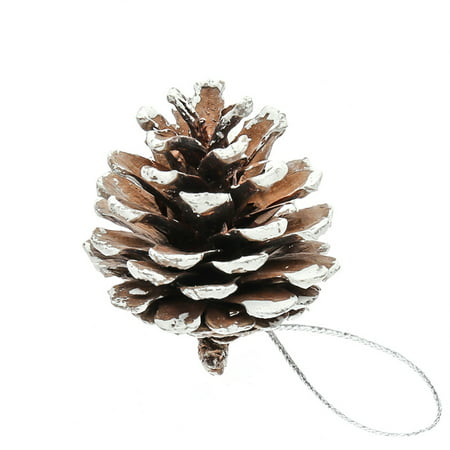 KABOER 5CM Pine Cone Xmas Christmas Tree Bauble Hanging Decorations Ornaments