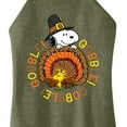 thumbnail image 3 of Peanuts - Gobble Gobble - Juniors High Neck Tank Top, 3 of 6