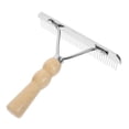 thumbnail image 3 of Minkissy 1Pc Horse Grooming Comb Wooden Square Handle For Pet Owners, 3 of 7