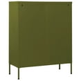 thumbnail image 5 of vidaXL Chest Of Drawer Olive Green Steel Medium Height-Adjustable, 5 of 11