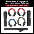 thumbnail image 3 of Resistance Bands Yoga Exercise Fitness Rubber Tubes Band Expander Arm Leg Stretch Training Home Gyms Workout Elastic Pull Rope, 3 of 6