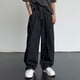 thumbnail image 2 of Gibobby Jeans mujer cintura alta Vaqueros unisex de mezclilla de pierna recta de Hip Hop, vaqueros casuales de pierna ancha de corte holgado a la moda para mujeres(Negro,XL), 2 of 5
