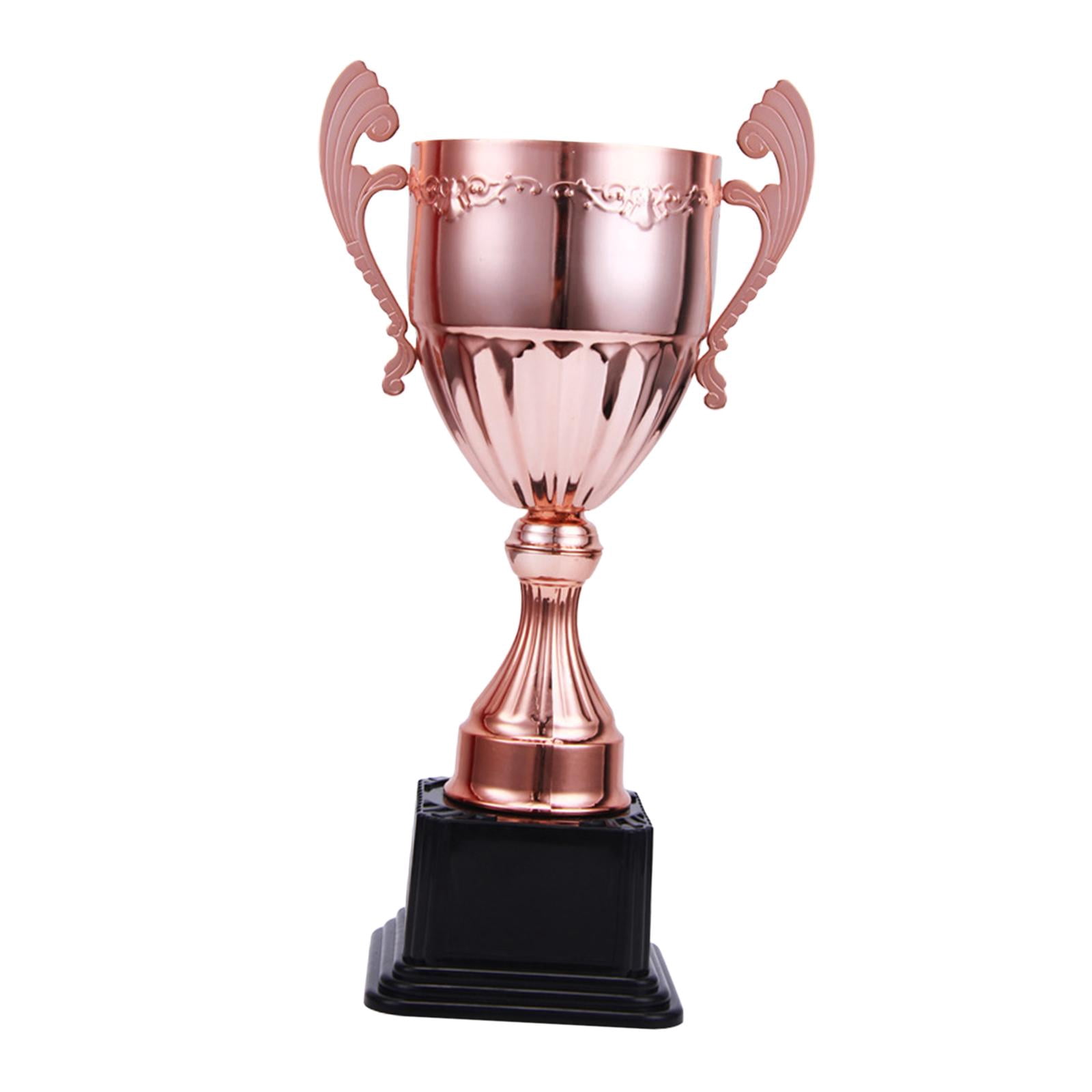 Rushawy Award Trophies Kids Small Trophies Appreciation Gifts Trophy Cup for Tournaments Copper S