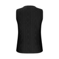 thumbnail image 5 of FDGIU Women's 2025 Summer V Neck Tank Tops - Sleeveless Flowy Blouse with Curved Hem, 5 of 6