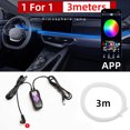 thumbnail image 1 of DPTALR Atmospheres Neon Strip Light For Interior Car Panel, 1 of 9
