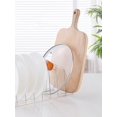 thumbnail image 4 of 1pc Kitchen Drain Bowl Rack Utensil Dish Plate Pot Cover Storage Holder, 4 of 5