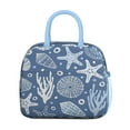 thumbnail image 2 of Lunch Bag Lunch Box for Women Reusable Insulated Lunch Bags,Water-Resistant Starfish Cooler Lunch Tote Bag, Large Capacity for Work Travel Picnic, 2 of 6
