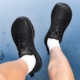 thumbnail image 4 of [Sneakers] Extended Size Men'S Shoes Large Width Head Breathable And Hiking Shoes Anti-Slip Wearable Mountaineering Shoes Thick Sole Trail Running Shoes, 4 of 9