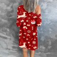 thumbnail image 4 of Chrismas Shirt Coat, Open Front Shirt Coat Long Sleeve  For Shopping Type 1,Type 2,Type 3,Type 4,Type 5,Type 6,Type 7,Type 8, 4 of 5