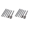 thumbnail image 1 of Scienceny 6 Pieces Rotary Burr Grinder High-speed Replacement Steel Engraving Head Grinding Polishing Woodworking DIY Files for Type2 NO2, 1 of 6