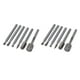 thumbnail image 1 of Scienceny 6 Pieces Rotary Burr Grinder High-speed Replacement Steel Engraving Head Grinding Polishing Woodworking DIY Files for Type2 NO2, 1 of 6
